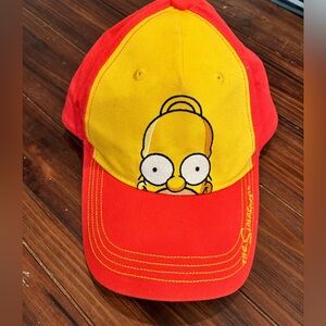 The Simpsons Red and Yellow Cap
